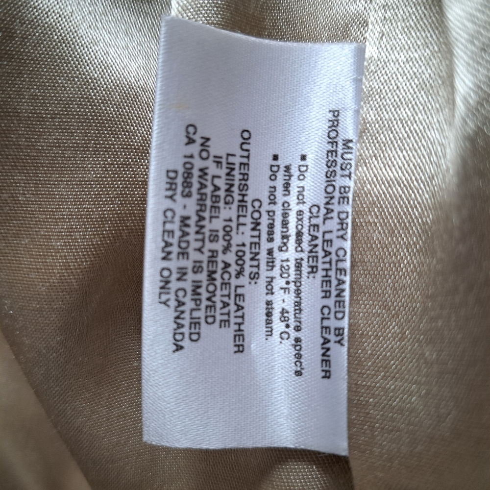 Like new Leather jacket - Picture 10 of 12